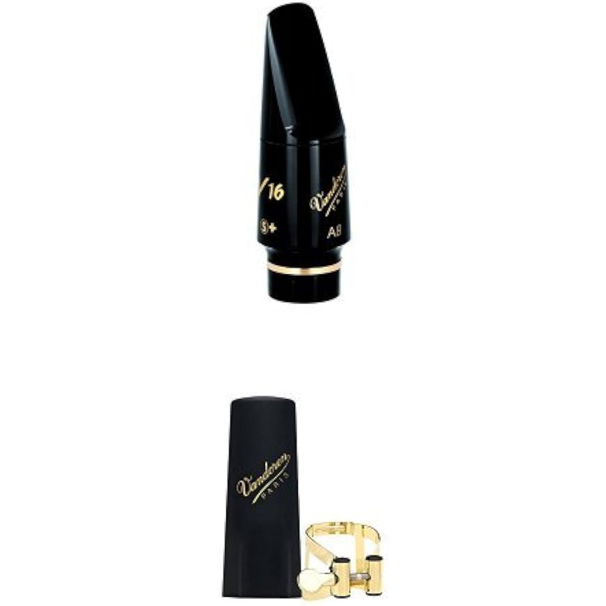 Vandoren Alto Saxophone Mouthpiece "V16 A7 S+" & Ligature "Optimum" Set