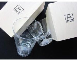 Tajima Glass Mt. Fuji Glass Tumbler Set of 2