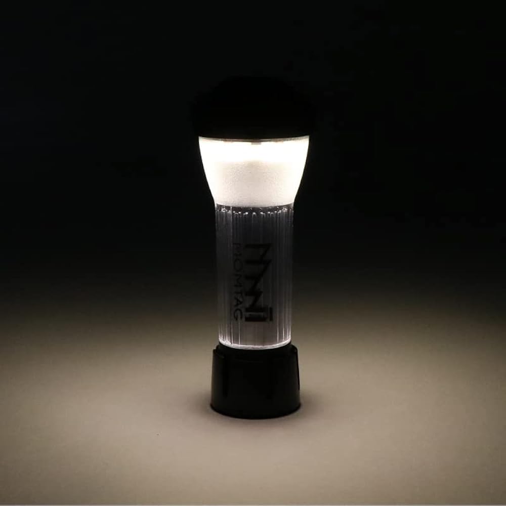 [MOMTAG] Rechargeable LED camping lantern HDL-9573 Camping lantern with tripod Multifunctional magnet Small lantern + shade + mini tripod