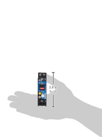 Panasonic Cantouch Breaker with Earth Leakage Protection 50AF 2P1E 20A Sensitivity 30mA BKFE22031