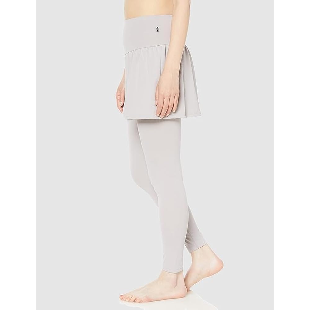 [Atsugi] Leggings [Clear Beauty Active] Yoga Mesh Style Layered Bottoms 8/4 Length 49266PS Women's