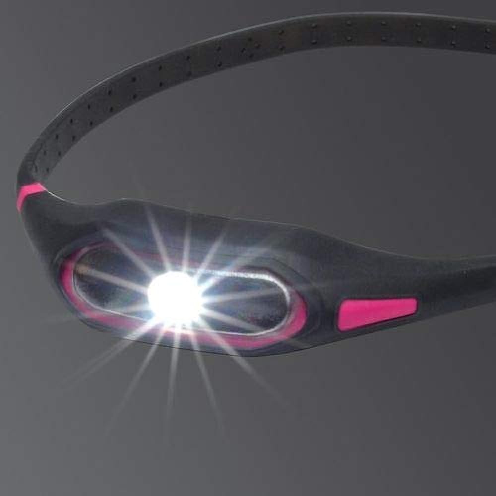 ELPA Sports Light (Neck) LED Light Disaster Prevention Outdoor Approx. 52g (excluding battery) Black & Pink DOP-SL600(PK)