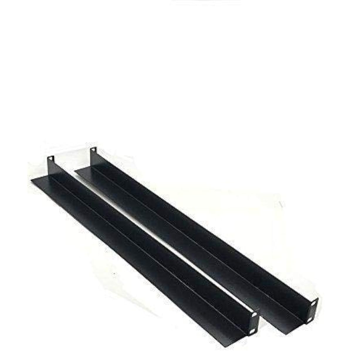 Rising Rack Mount Support Rail L Shape 1 Pair for 600mm-1000mm Deep Cabinet/Rack 25.25" SA3860-9001
