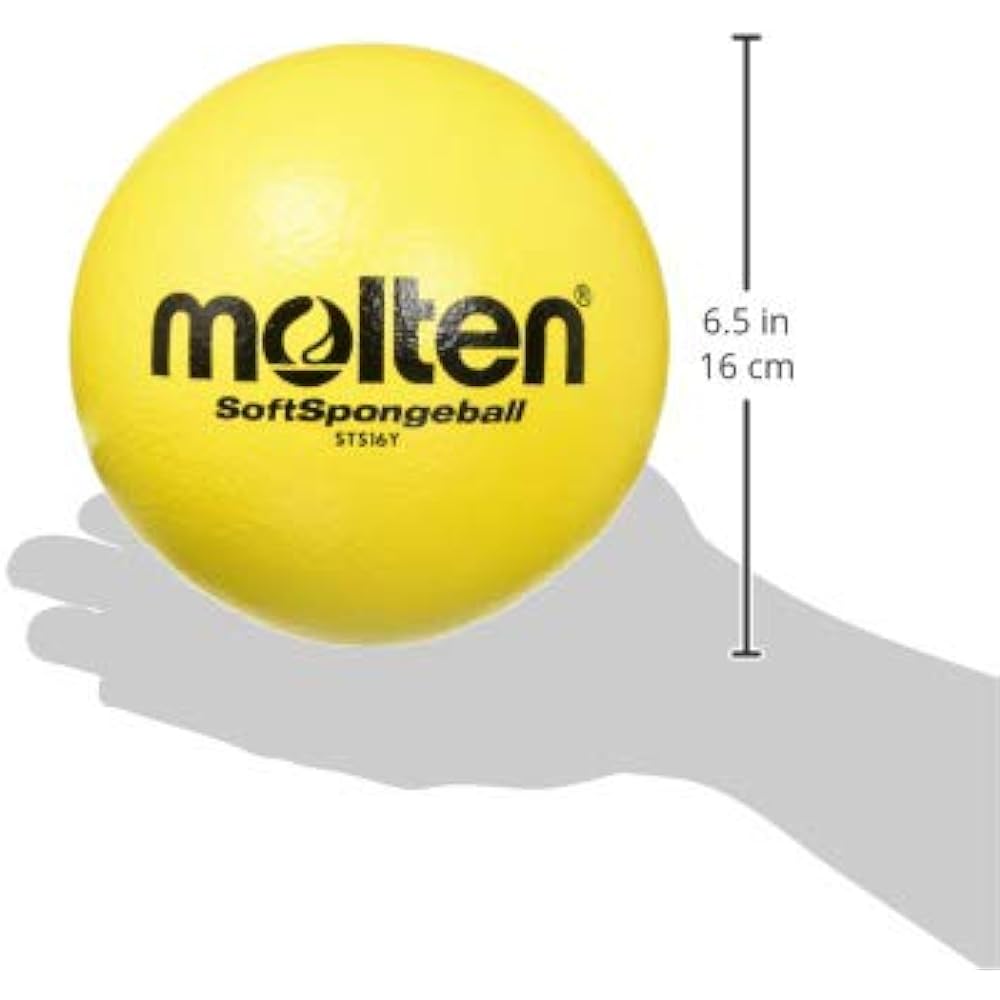 Molten Soft Sponge Ball 16cm Y Yellow STS16Y