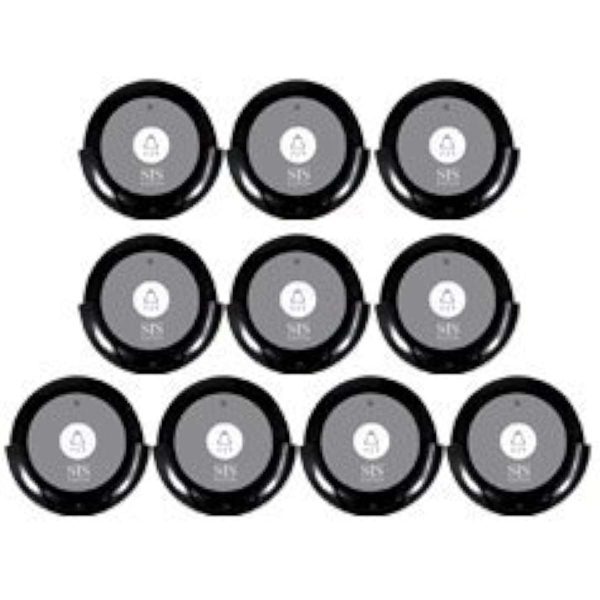 Wireless chime transmitter [black] F008 10 pieces set