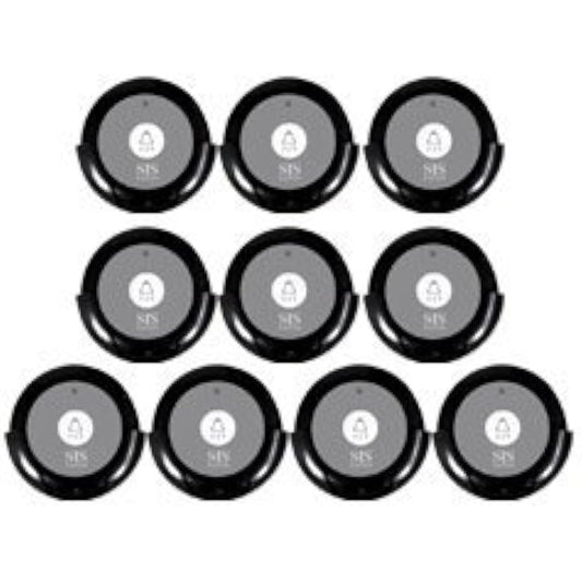 Wireless chime transmitter [black] F008 10 pieces set