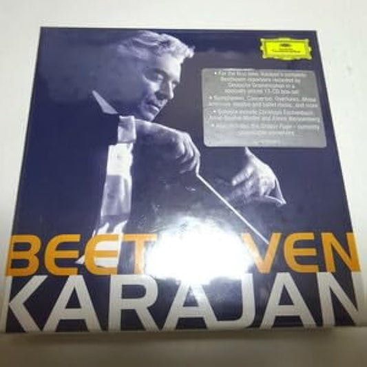 13CD Beethoven: Complete Symphonies, Complete Piano Concertos, Overtures, Egmont, etc. Karajan