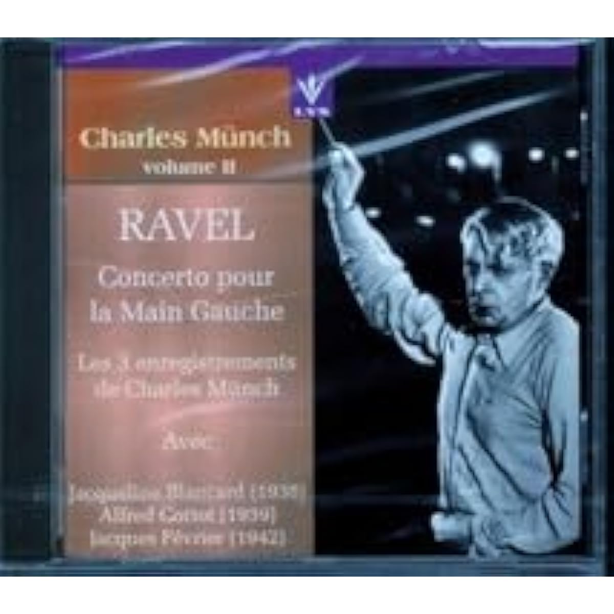 Ravel Piano Concertos Blanchard-Fevrier-Cortot-Munsch DANTE LYS270