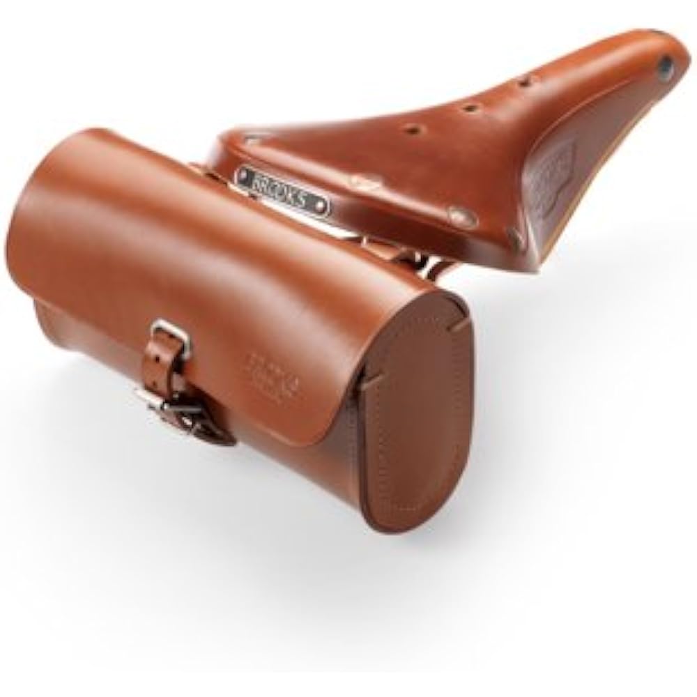 Brooks Challenge Large Saddle Bag Honey