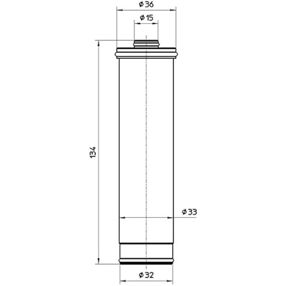 SANEI Water Purification Cartridge for Faucets with Water Purifier M717M-1