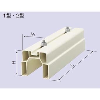 Panasonic Air Conditioner Piping Material Sukiri Duct Resin Equipment Installation Component Installation Stand L=450 Ivory Nominal 2 Type DAG0245W