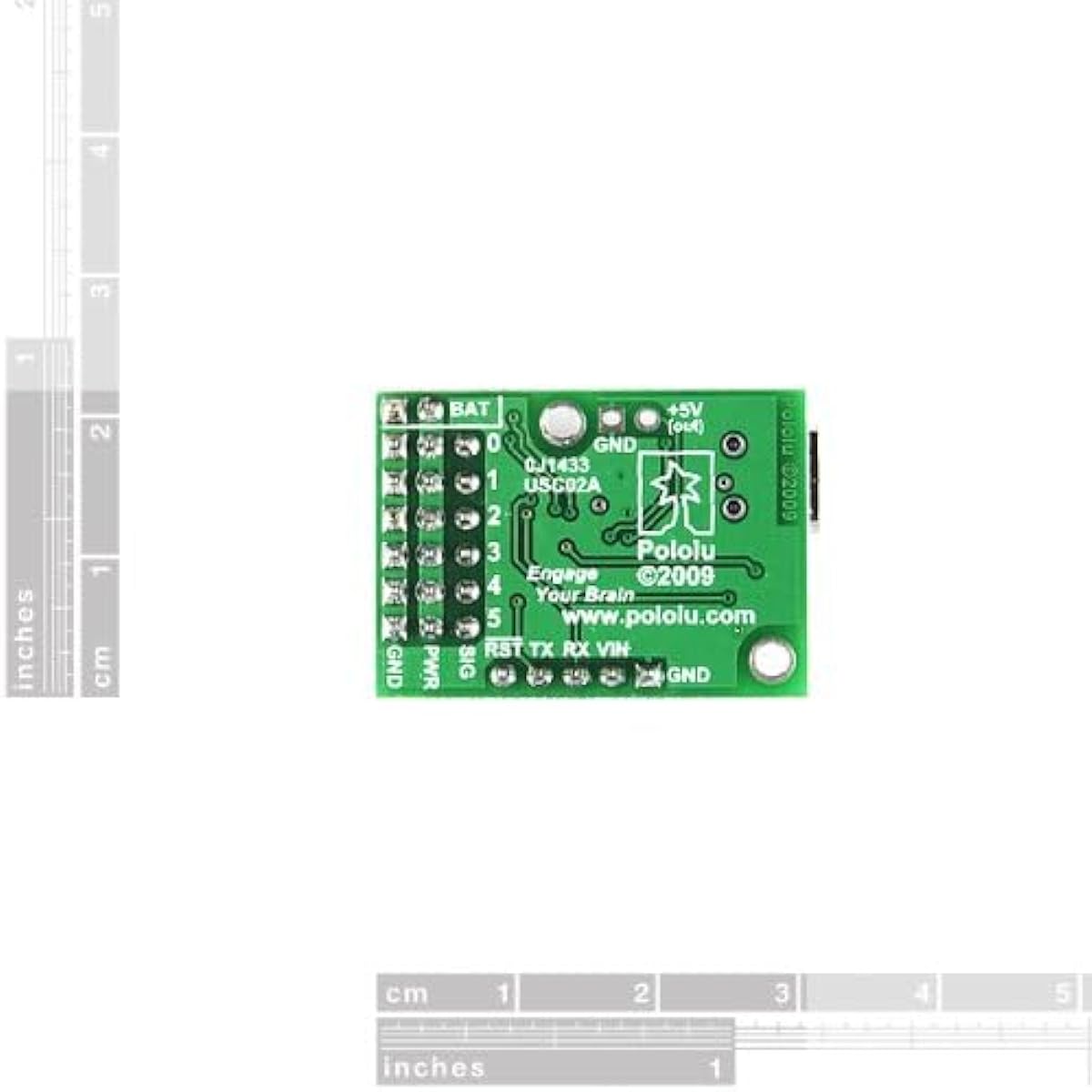 Micro Maestro 6-channel USB Servo Controller