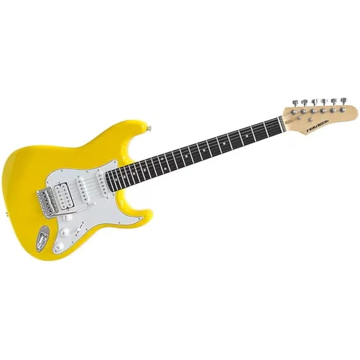 PLAYTECH Electric Guitar Stratocaster Type ST250 S-S-H Rose Yellow