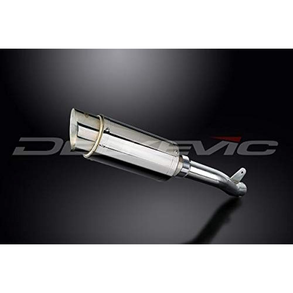 DELKEVIC Slip-on Stainless Steel Muffler for SUZUKI GSXR1000 K1-K2 2001-2002 200mm KIT02BX