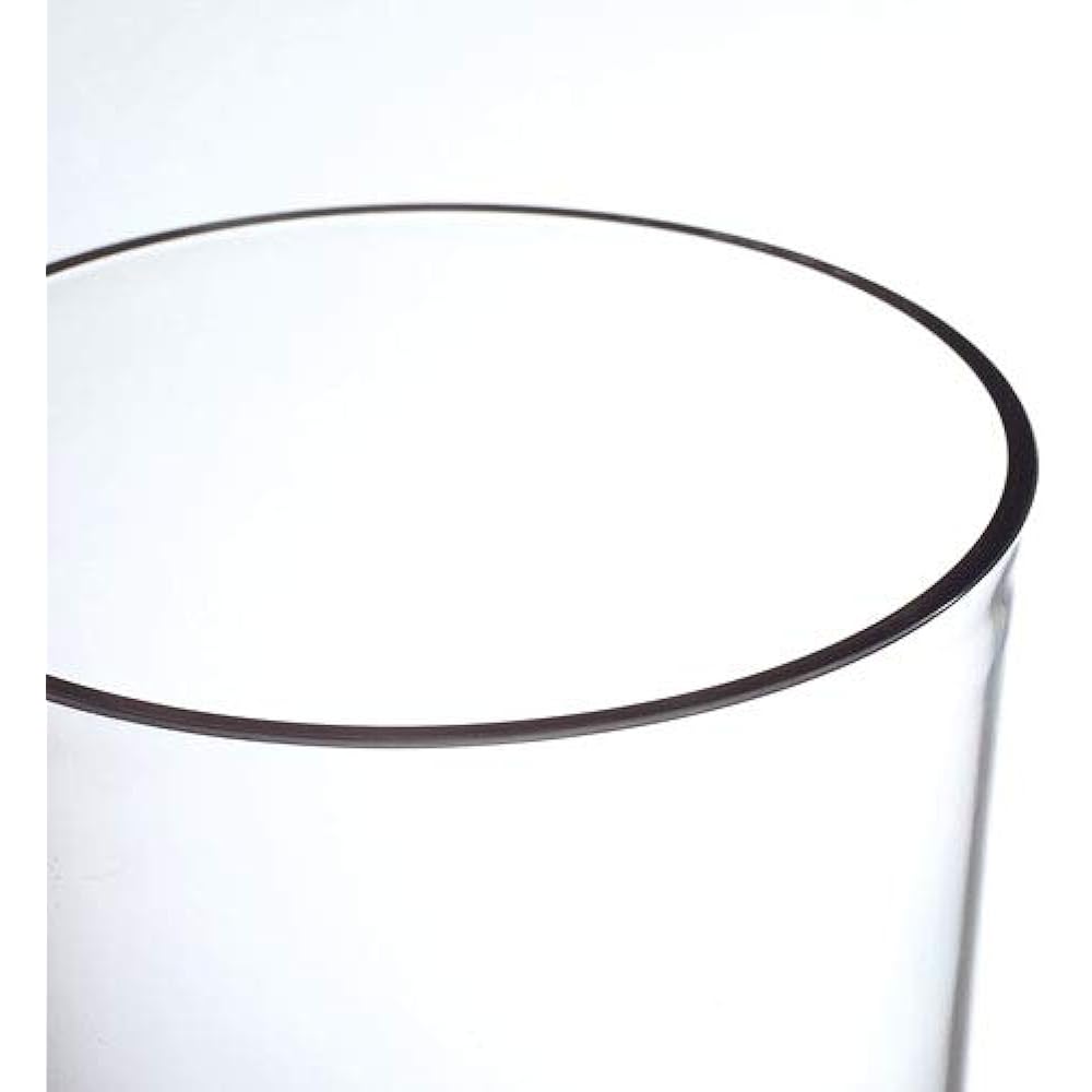 FOYER Unbreakable Vase Flower Base Polycarbonate Stylish Height 30 cm Width 15 cm Large 2300074