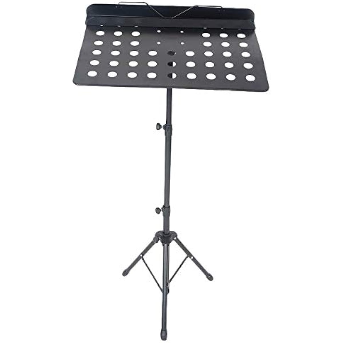 Nnxakjss 49X34Cm Music Stand Foldable Metal Music Tripod Stand Holder with Wide Thick Large Panel for All Instruments