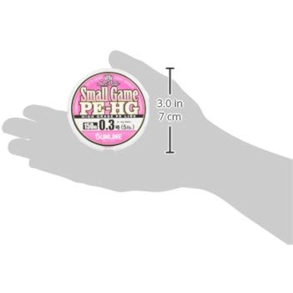 SUNLINE PE Line Saltimate Small Game HG 150m Sakura Pink