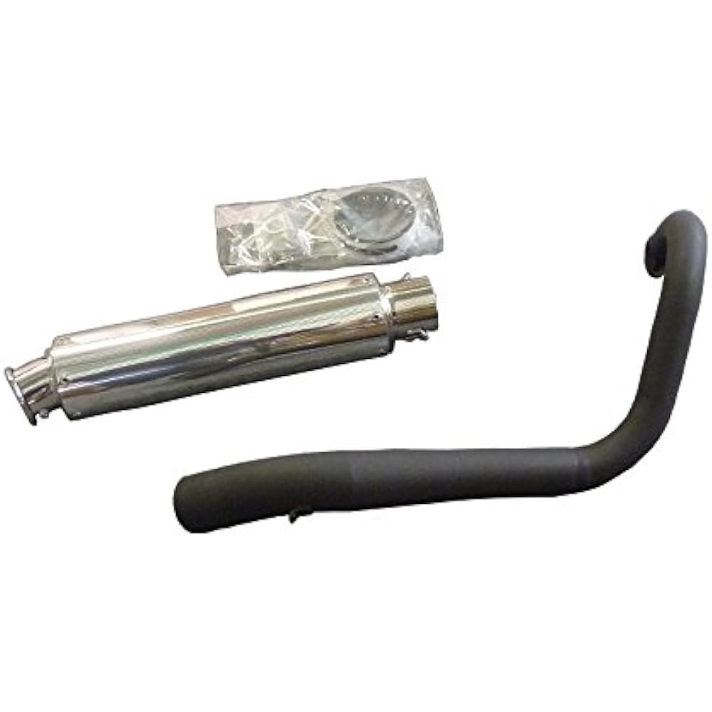 OVER RACING Full Exhaust Muffler Racing Down Steel Aluminum Muffler MONKEY Z50J [Monkey] 13-01-17BC