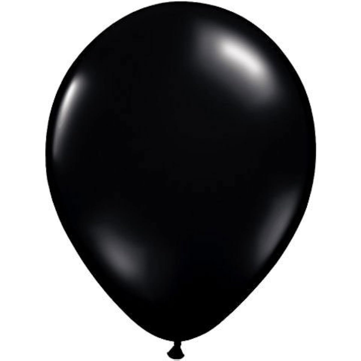 Rubber balloons Qualatex balloons (round solid jewel color) Onyx Black 16 inch (diameter 42 cm) 50 pieces/bag