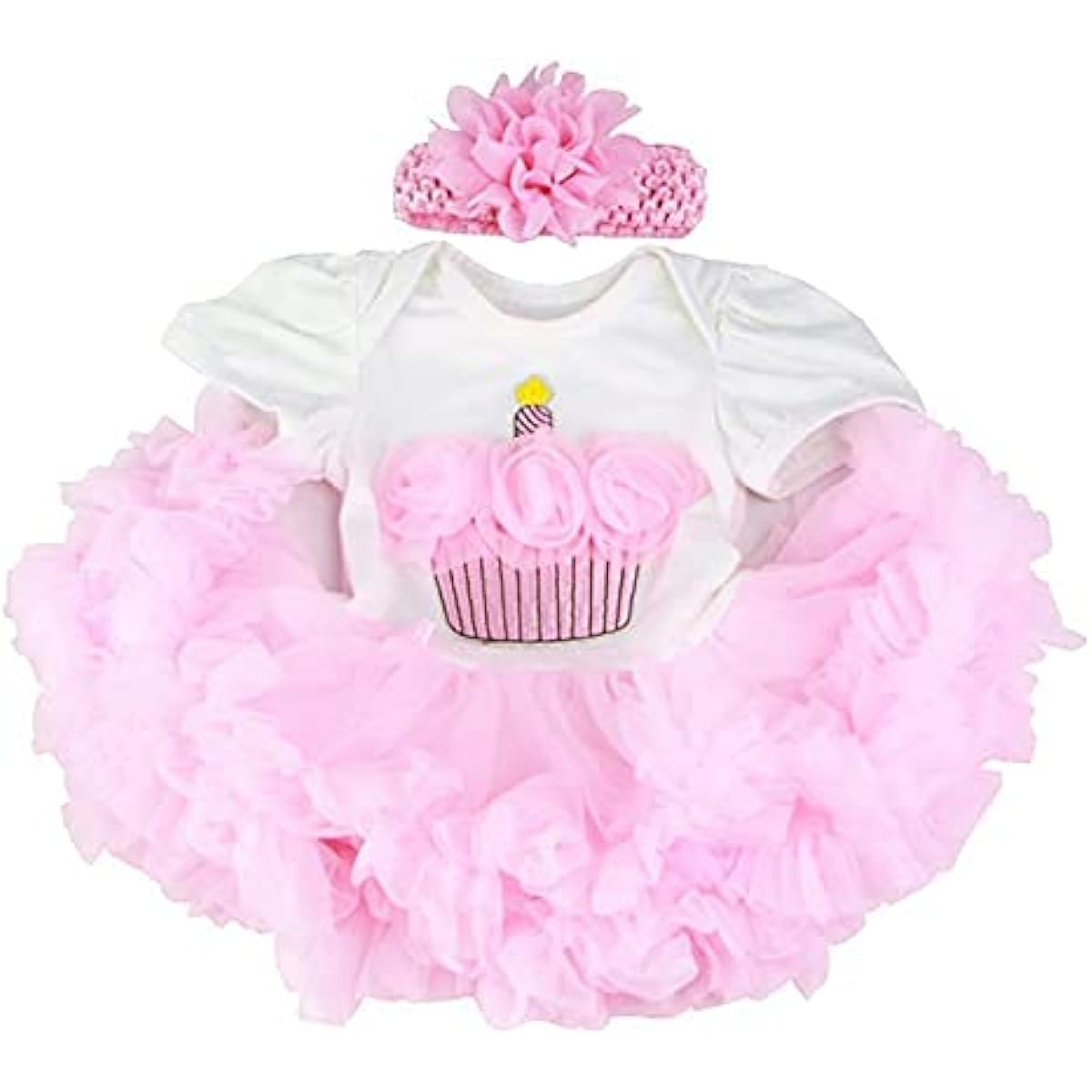 NPK Reborn Doll Baby Clothes 20"-23" Reborn Doll Girl Baby Clothes Tutu Dress Set Children's Birthday Gift