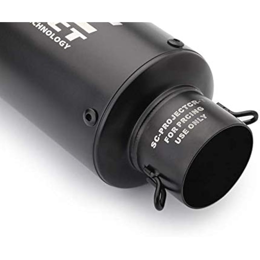 Bike muffler slip-on muffler bike silencer φ50.8 50.8mm with inner baffle