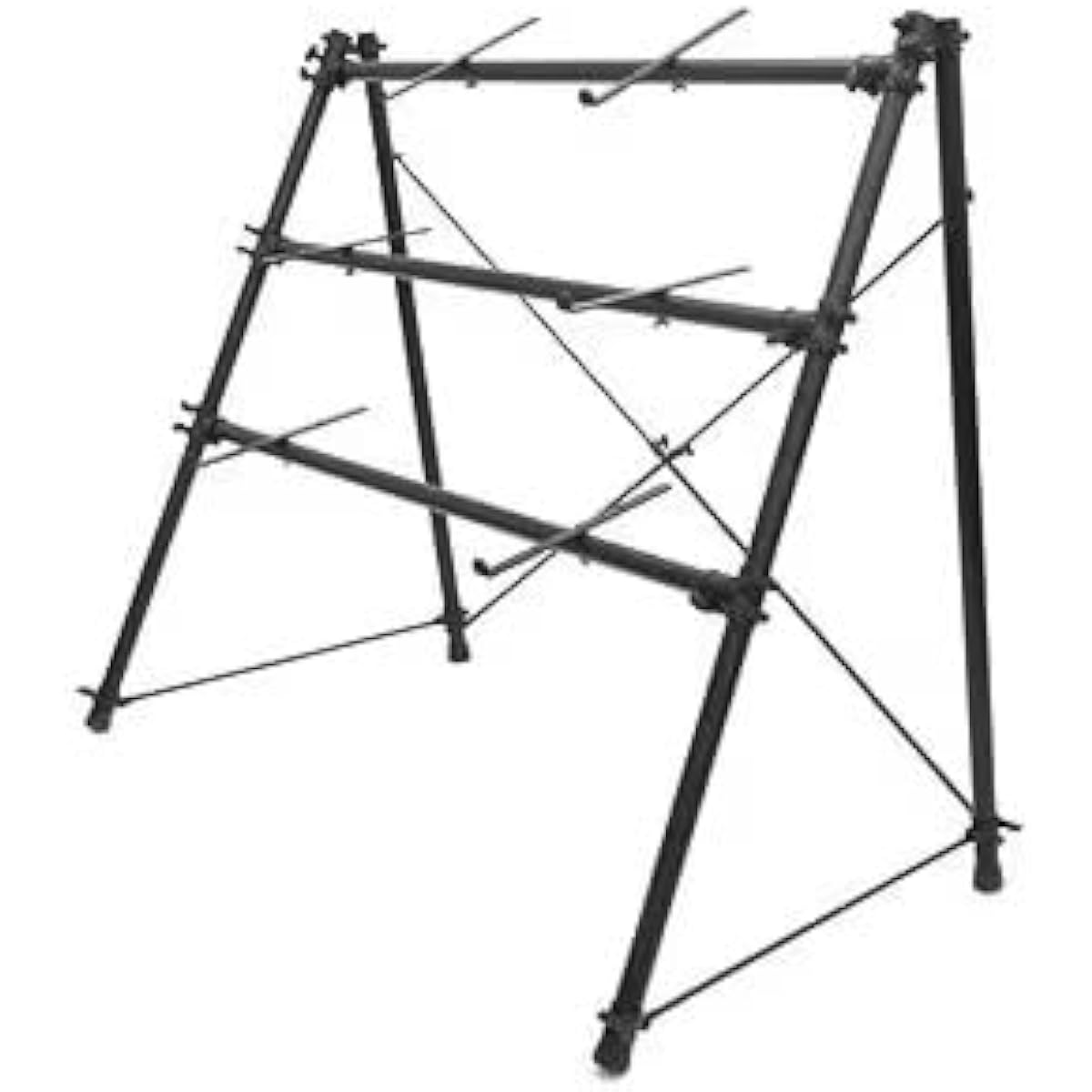 PLAYTECH (formerly ZENN) 3-tier pipe keyboard stand for keyboards up to 144cm wide