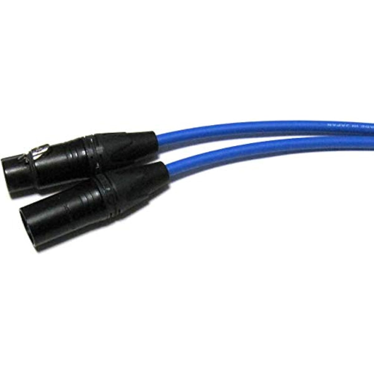 CANARE XLR Cable Canon Female - Canon Male (50m) (Black Connector, Blue)