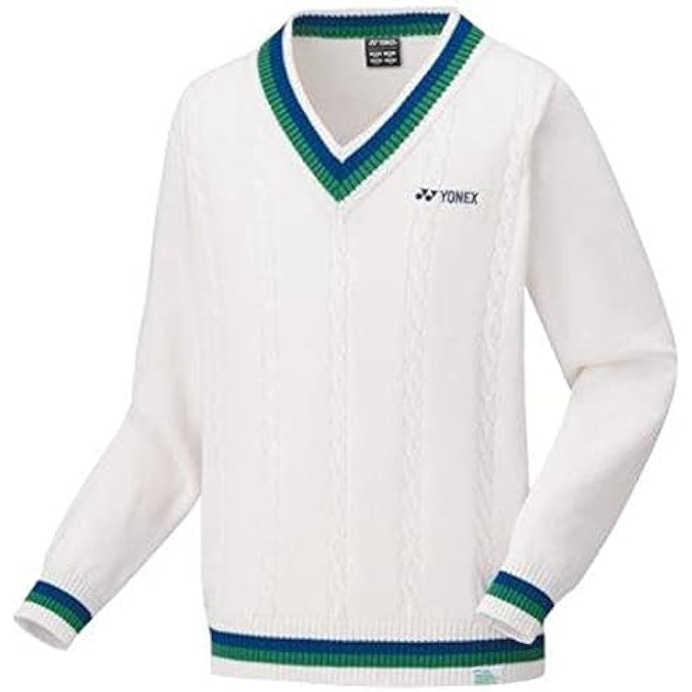 [Yonex] Unisex 75TH Sweater 75TH ANNIVERSARY LINE White