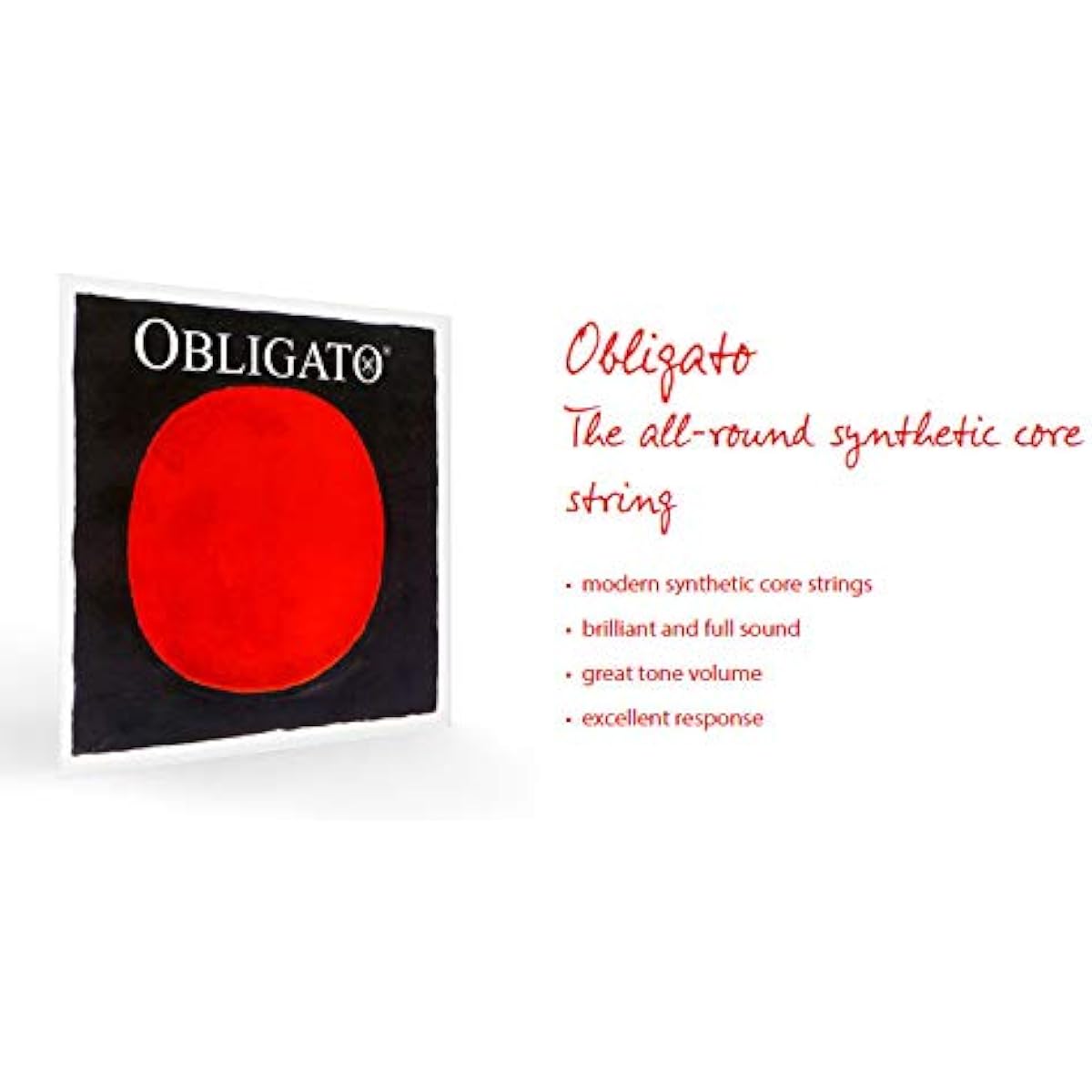 Obligato violin string A.D.G string set