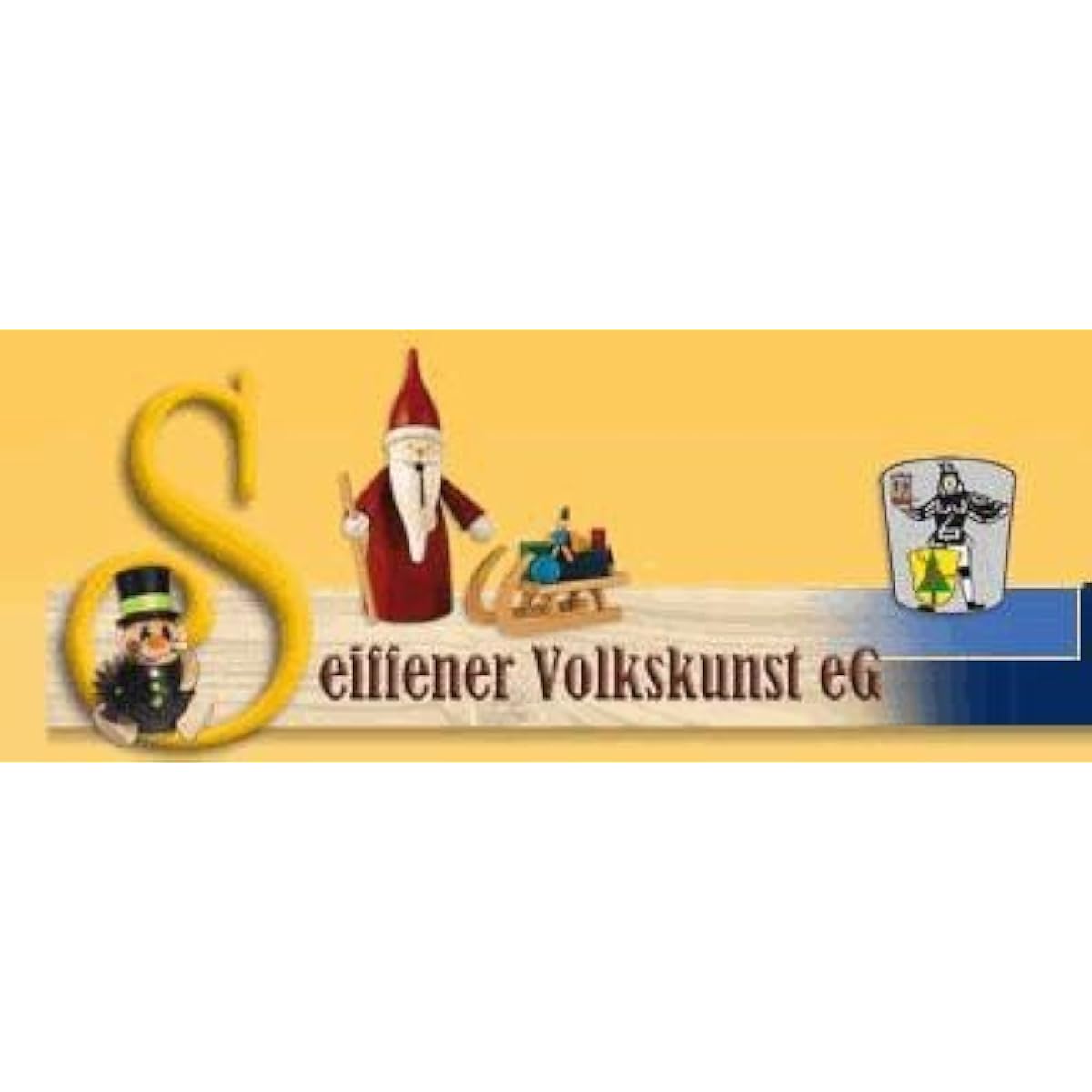 Smoke-emitting figure - mushroom hunter, height 19 cm / 7.5 inches, original Erzgebirge folk art from Seiffen, SV 12664