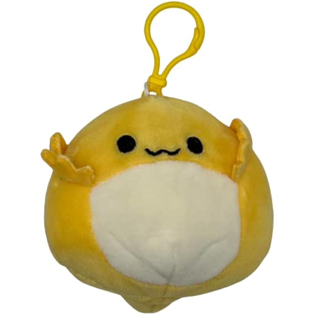Squishmallows Official Kellytoy 3.5" Clip-On Bag Keychain Backpack Clip Squishy Soft Plush Animal (Bartwinkle Dragon)