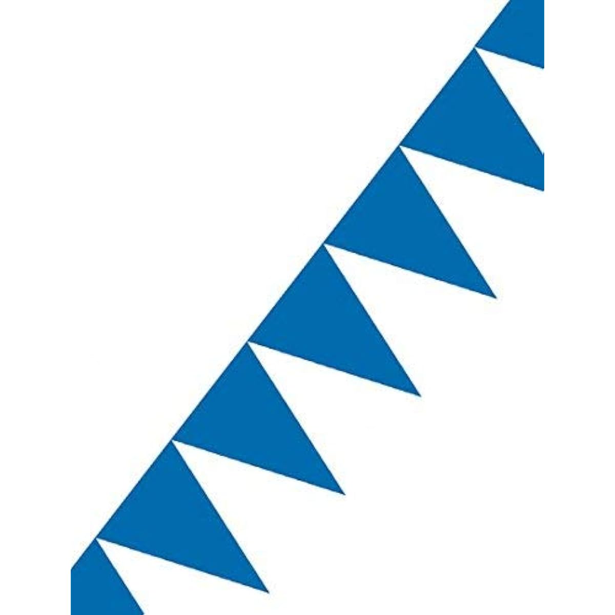 Royal Blue Paper Pennant Banner Royal Blue Paper Pennant Banner♪Halloween♪Christmas♪
