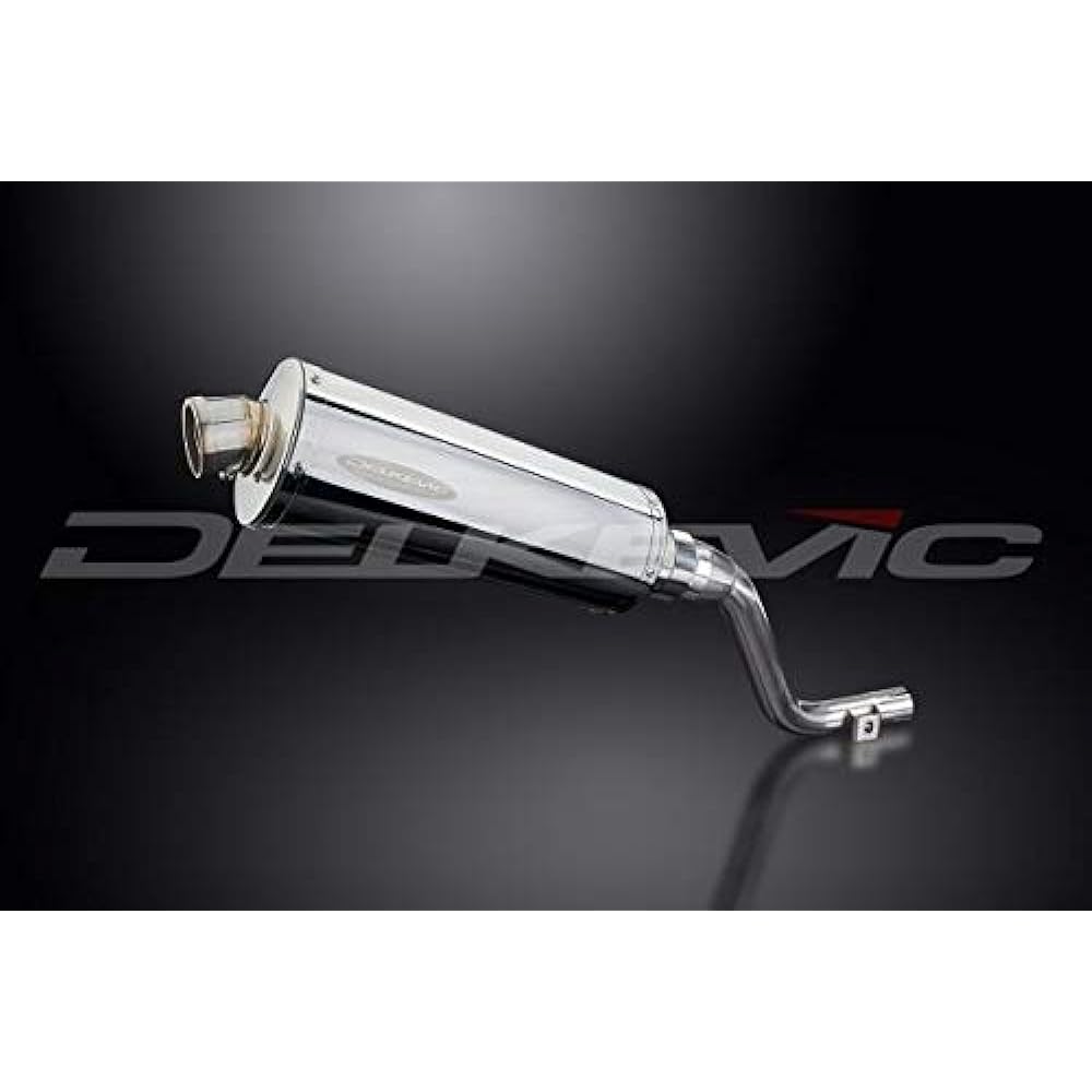 DELKEVIC Slip-on Stainless Oval Muffler HONDA CRF250L/M 2012-2016 350mm KIT04FV