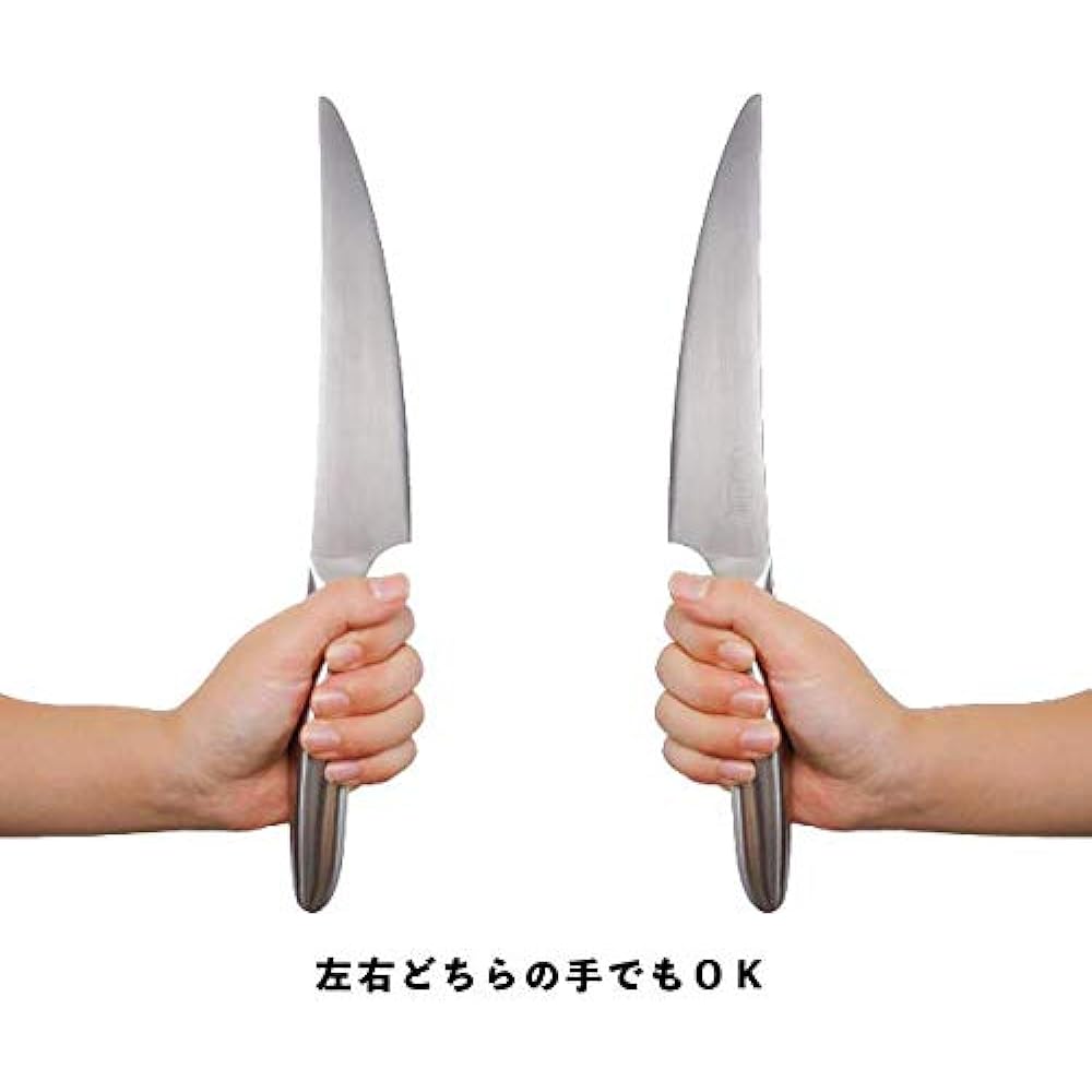 [SAKAKNIFE NEXT] All-purpose knife, all stainless steel, total length 30.5cm, 115g, dishwasher safe, lightweight