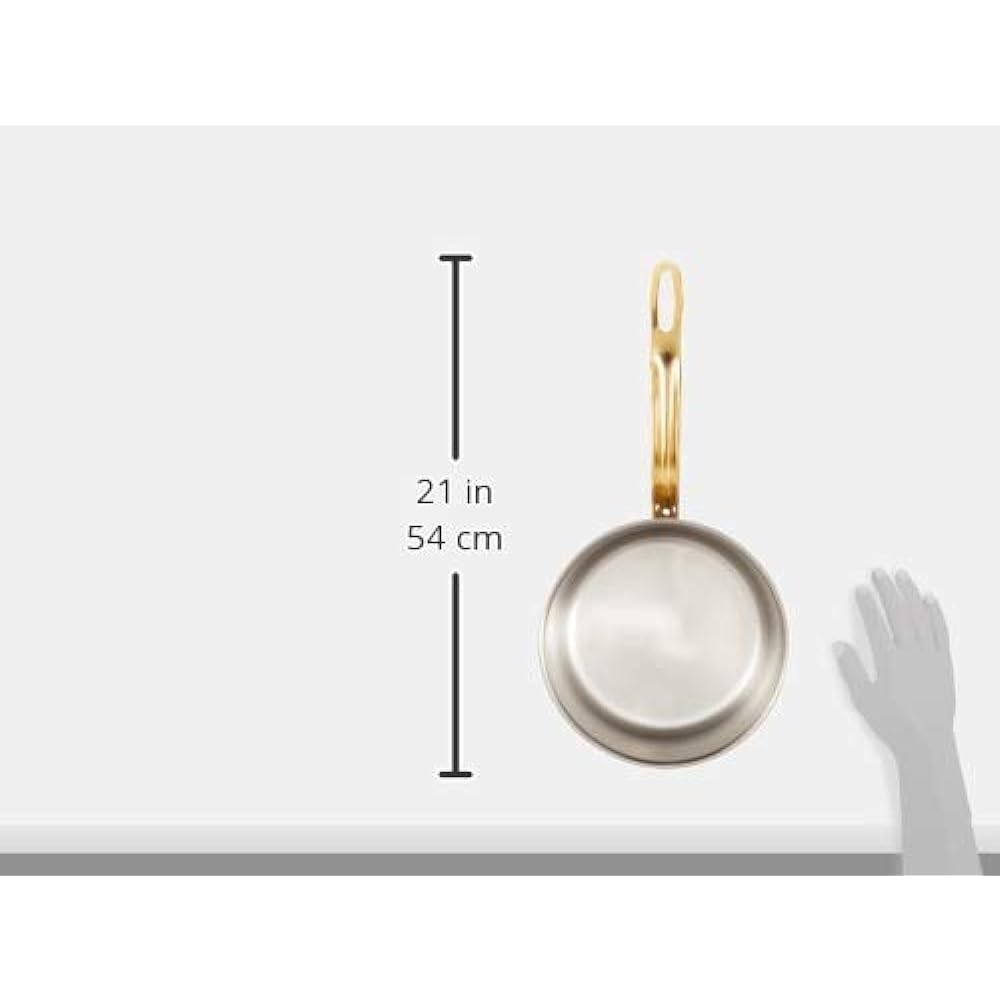Endo Shoji Commercial Super Denji Stew Pan (No Lid) 18cm Stainless Steel Pot for Induction Cooker Made in Japan AST96018
