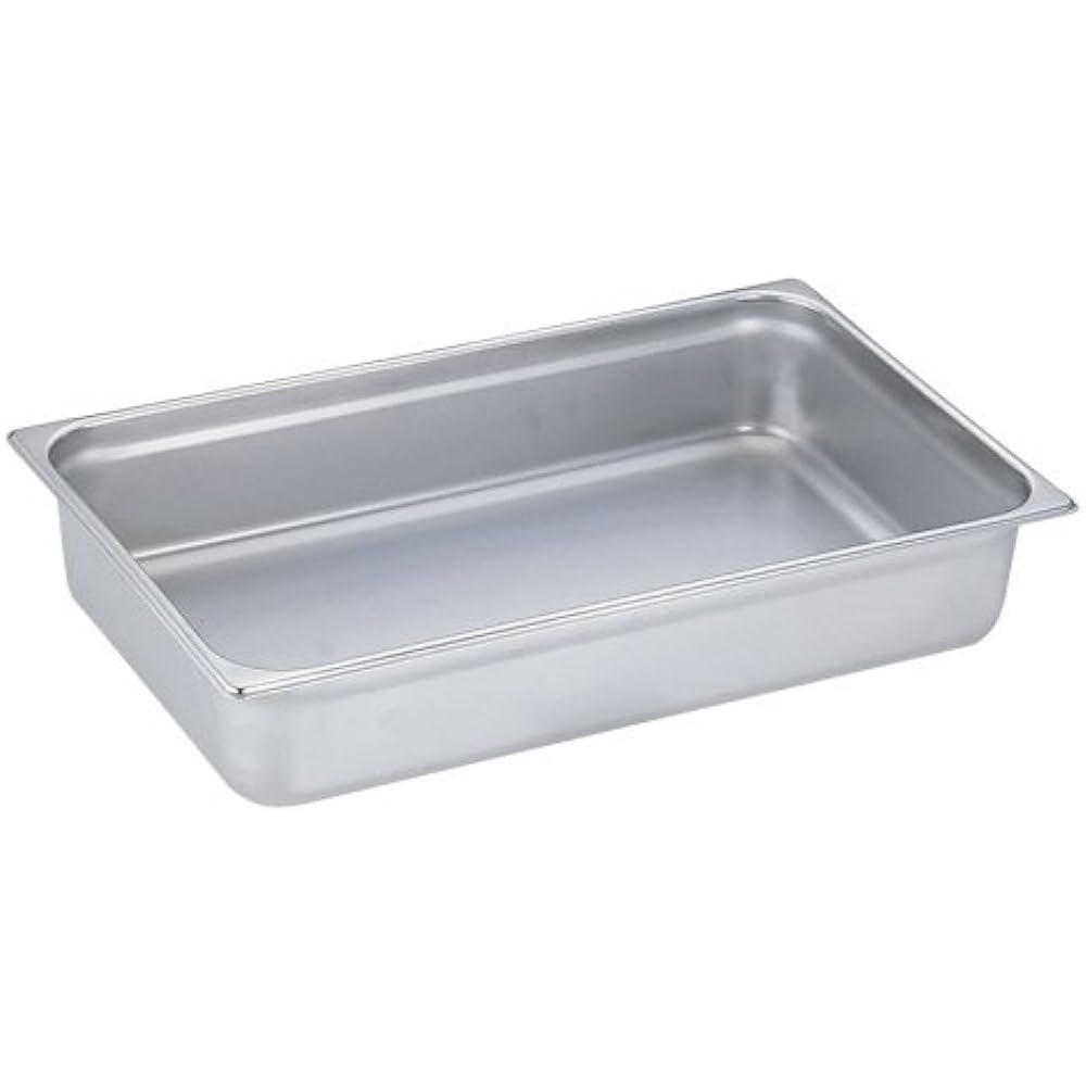 TKG Corporation DO-EN Gastronome Pan 1/2 200mm 18-8 Stainless Steel AGS0617