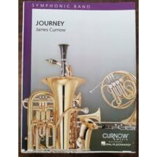 Wind orchestra score James Curnow Journey Listenable Score and part score set