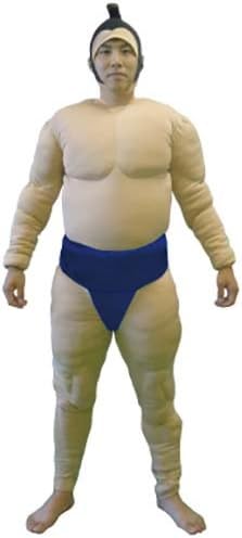 Sumo Set Sumo Suit Costume Navy Blue Men's