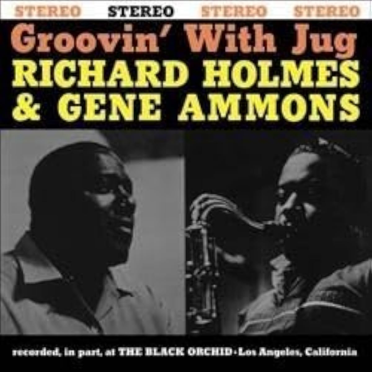 LP "Groovin' with Jug" Richard Holmes & G. Ammons Heavyweight