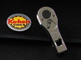 Koken 3/8(9.5mm)SQ. Push button type multi ratchet Total length 81mm 3753SMB