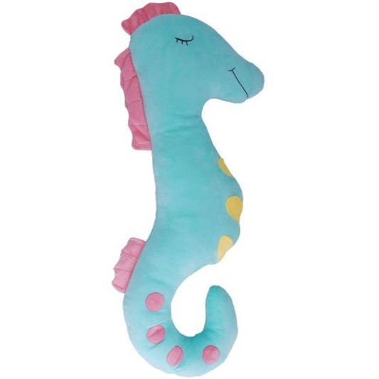 110cm Seahorse Body Cushion Plush Toy Body Pillow Soft Doll - Green