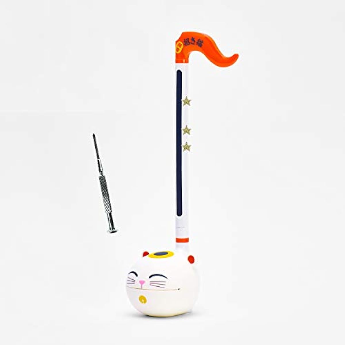 Electronic musical instrument Otamatone Japan JAPAN Maneki-neko (beckoning cat) with position stickers and screwdriver Maywa Denki