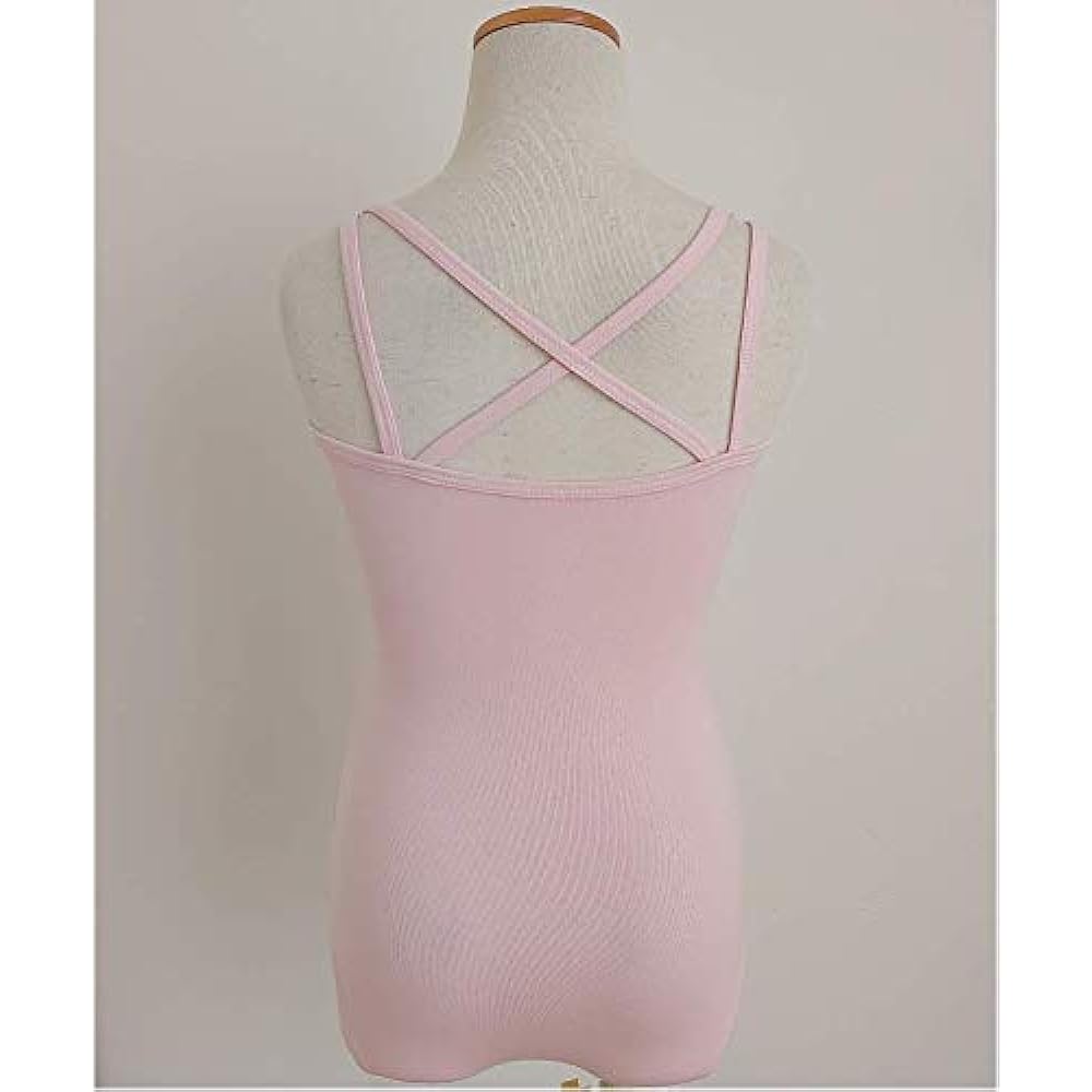 Ballet specialty store Mignon Ballet specialty store devised leotard without skirt double strap children kids