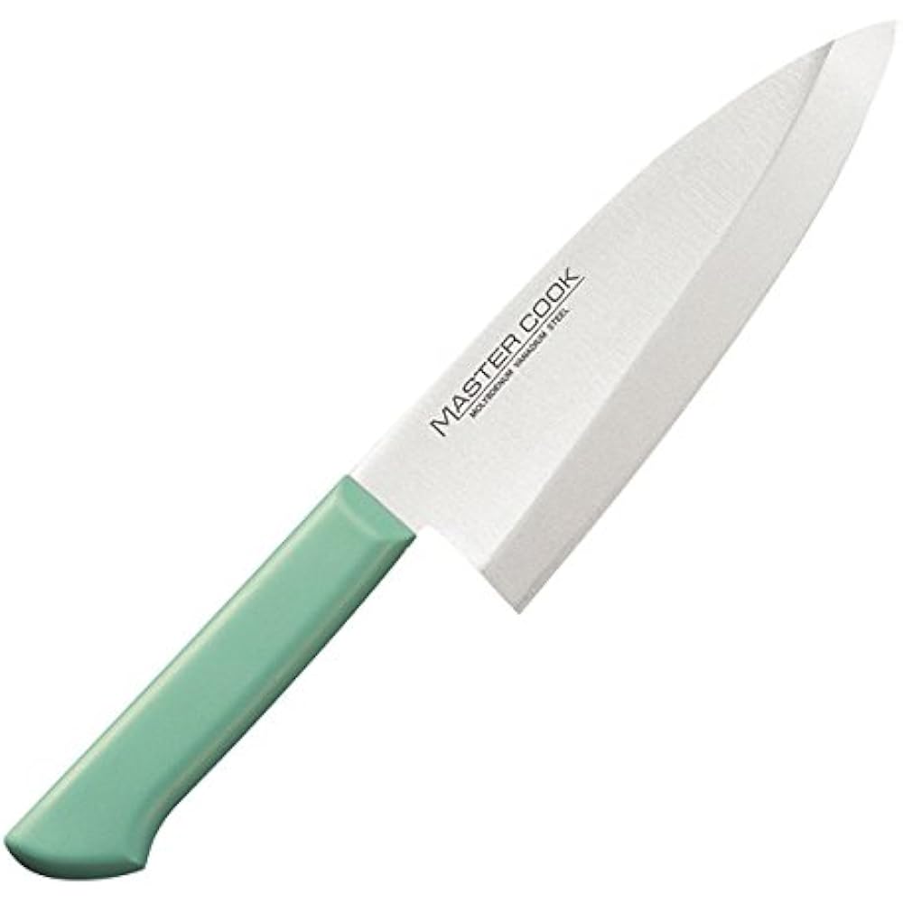 Kataoka Seisakusho Mastercock Antibacterial Color Knife Japanese Style Deba Brown MCDK-165 Blade: Molybdenum Vanadium Steel Japan AMSF26A