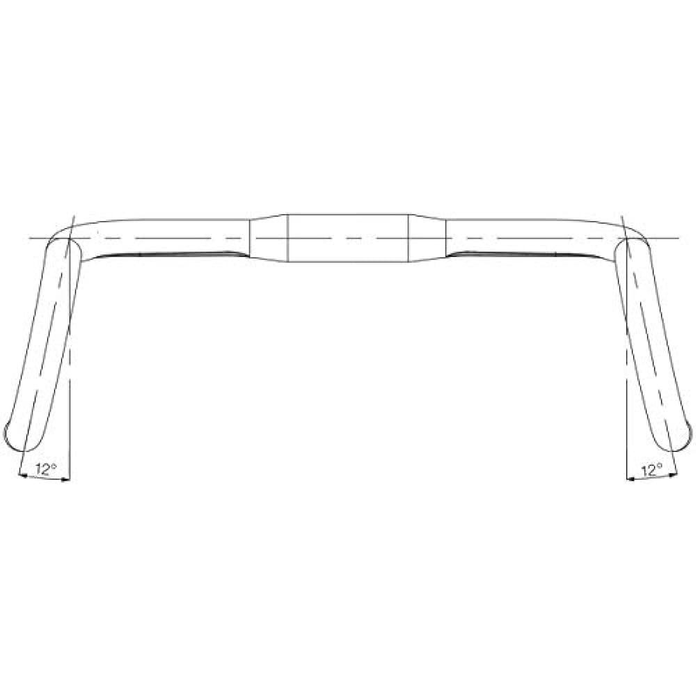 DEDA GRAVEL100 RHM BOB 31.7/420 Drop Handle Medium