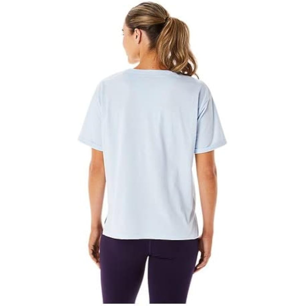 [ASICS] Training Wear Dry Heritage Font Cotton Blend Short Sleeve Shirt 2032C419 Women's