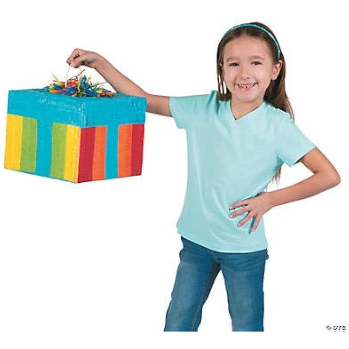 Fun Express Birthday Gift Pinata Party Decoration General Decoration Pinata Birthday 1 Piece