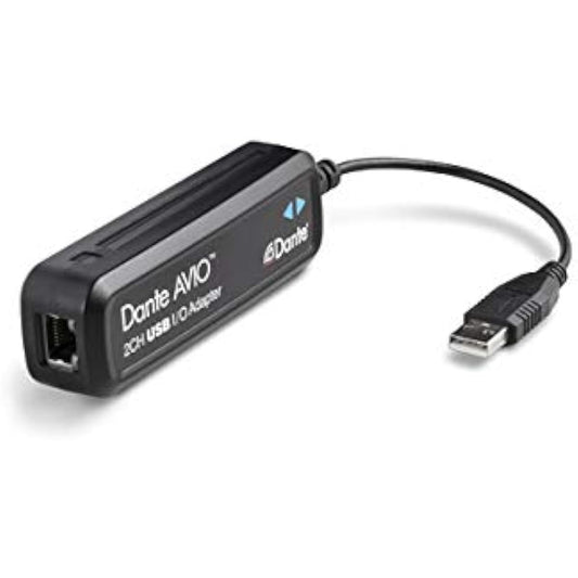 AUDINATE Dante AVIO USB IO Adapter 2x2 ADP-USB-AU-2X2
