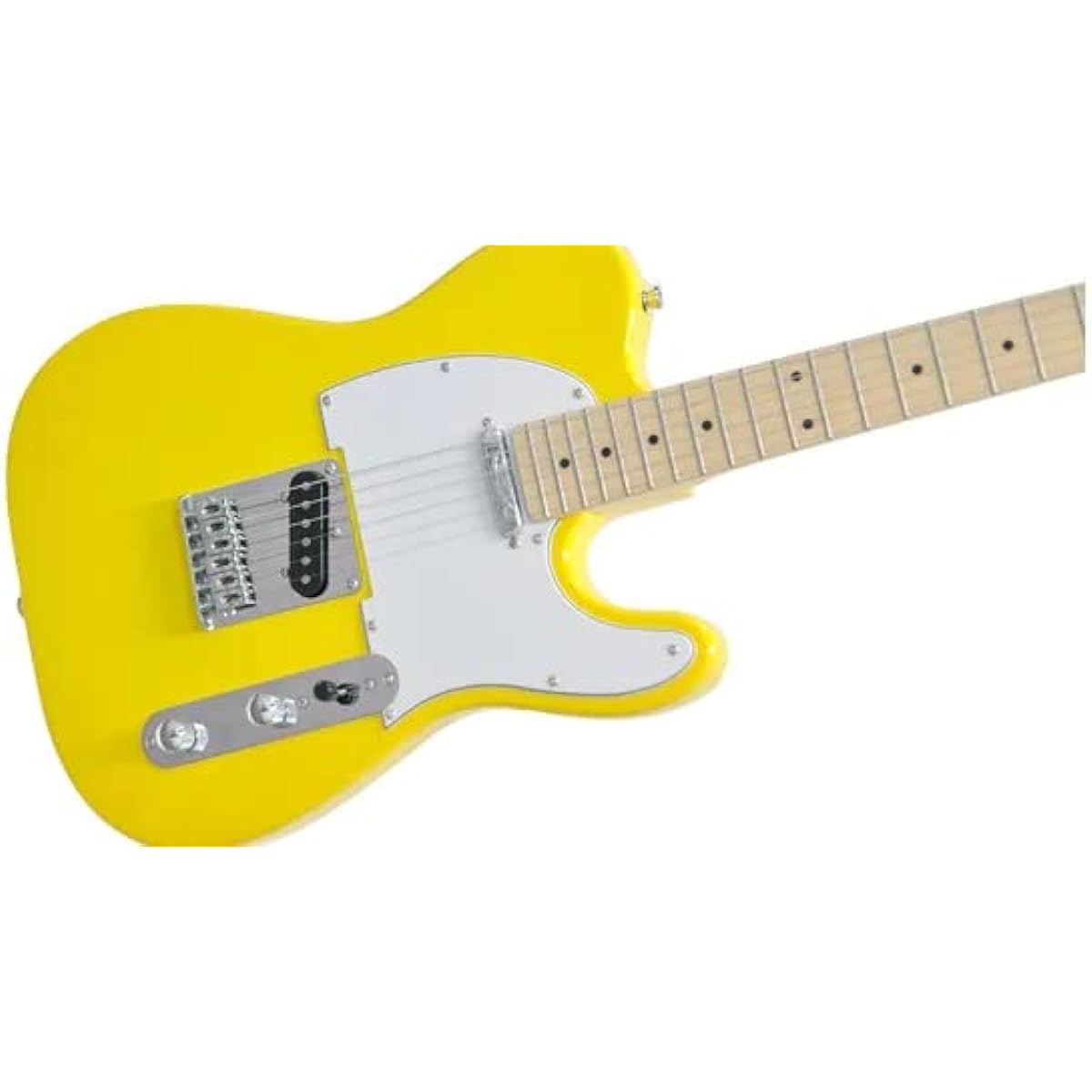PLAYTECH Electric Guitar TL Type Maple Yellow