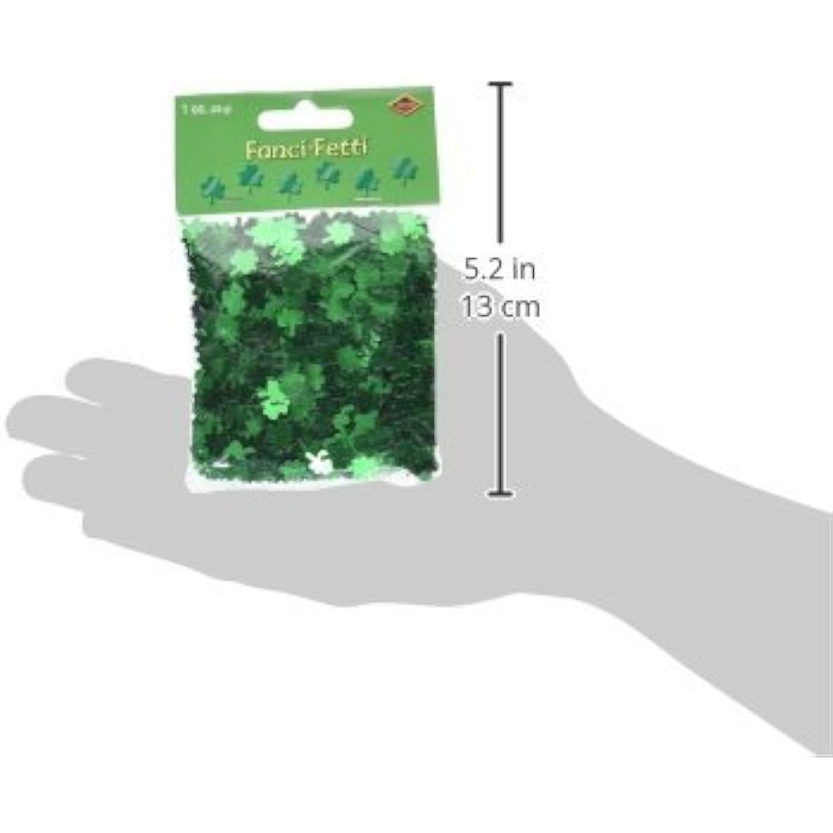 Fanci-Fetti Shamrocks (green) Party Accessory (Value 3-Pack)